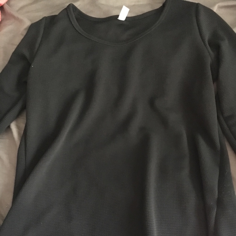 Lularoe Solid Black Lynnae